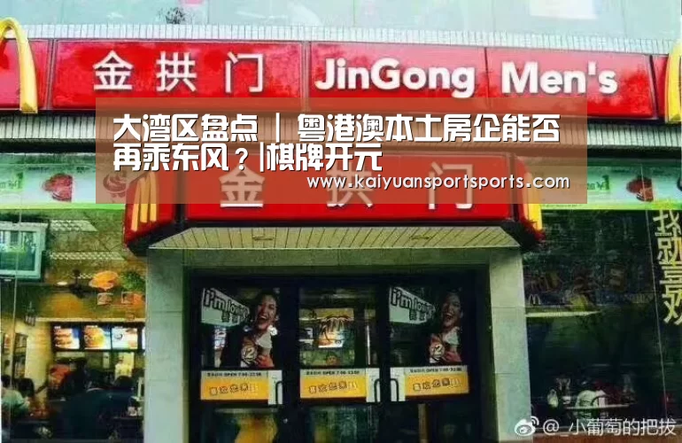 大湾区盘点 | 粤港澳本土房企能否再乘东风?|棋牌开元(图3) 棋牌开元